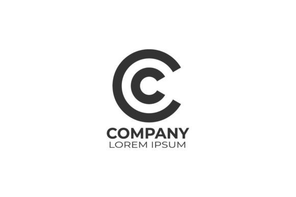 Black Letter C Logo: Modern Graphics & Logos for Local Brands