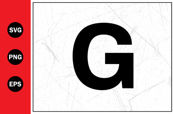 Bold Black Letter G Graphics & Illustrations