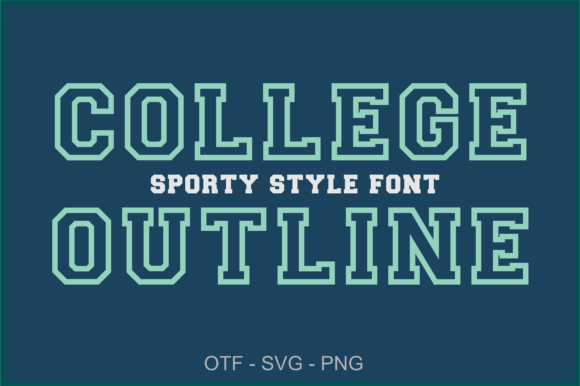 College Outline: Slab Serif Fonts for Bold Editorial Impact