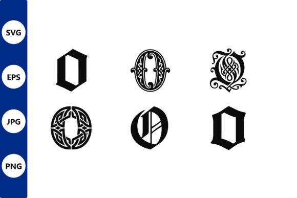 Ornamental Monogram Logo Set: Graphics & Illustrations for Rich Brand Moments