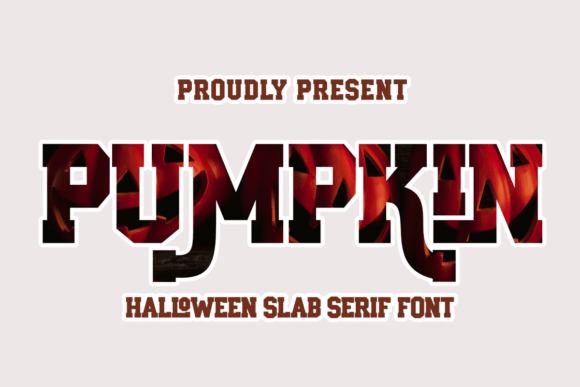 Pumpkin: A Spooky Slab Serif Font for Editorial & Web Design