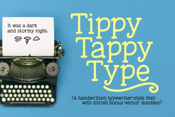 Tippy Tappy Type: A Playful Slab Serif Font